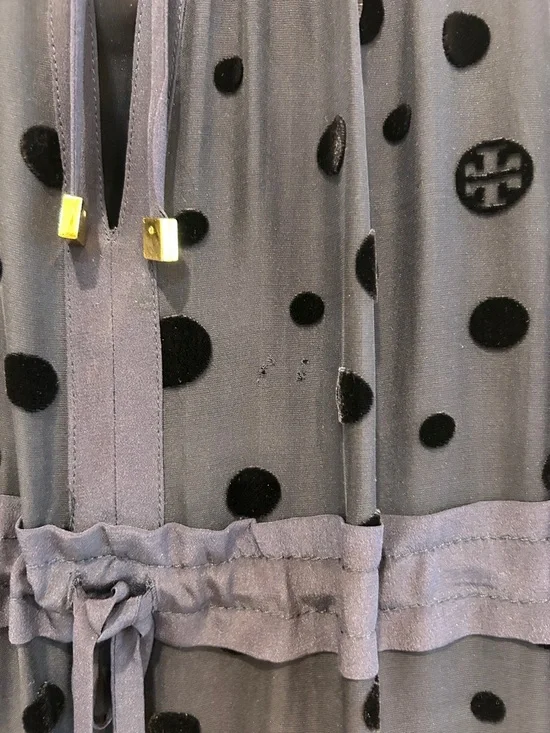 Tory Burch navy dress with slip. - Picture 7 of 7